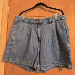 Extra High-Rise Adjustable Waist Jean Shorts NWOT
